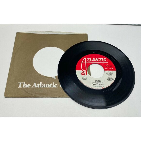 The Dukes Survivor 45 Vinyl 80s Rock Pop Atlantic Promo 7-86869 VG+ - Picture 5 of 6